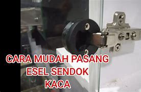 Cara Pasang Engsel Tanam Pintu Kaca