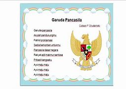 Garuda Pancasila Lagu Tersebut Menegaskan Kedudukan Pancasila Bagi Indonesia Yaitu Sebagai